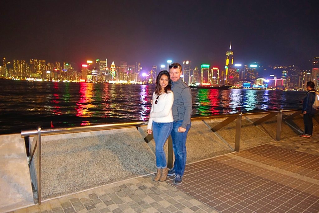 Promenade in Hong Kong